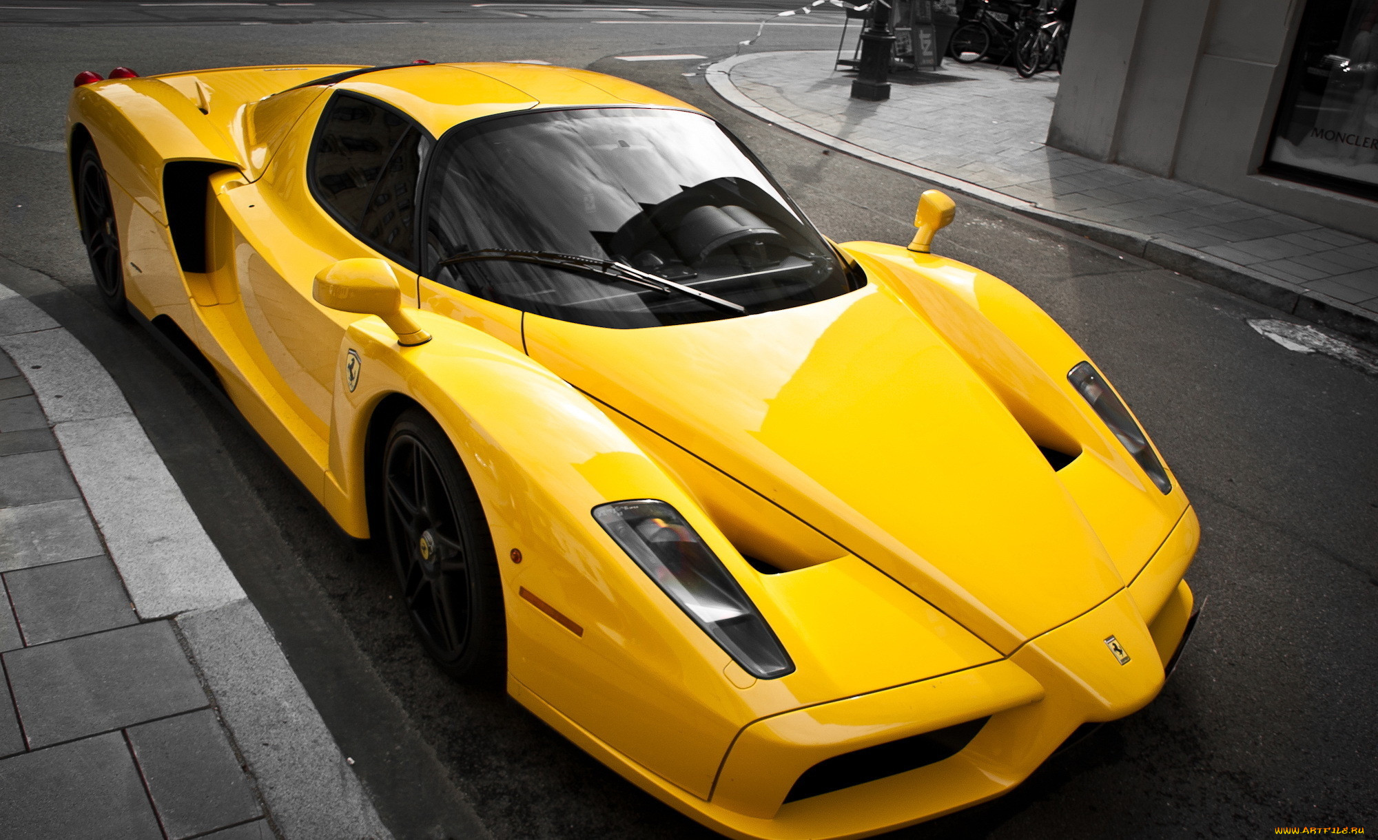 , ferrari, enzo, luxury, yellow, , , , 